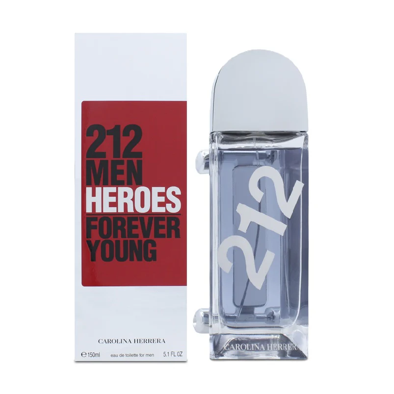 Carolina Herrera 212 Men Heroes Forever Young 150ml Eau De Toilette - Image 3