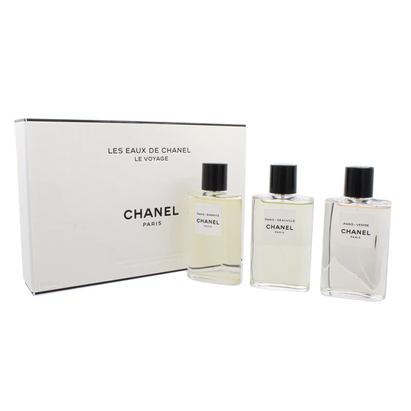 Chanel Perfume Gift Set Deauville Venise Biarritz EDT 50ml each - Image 4
