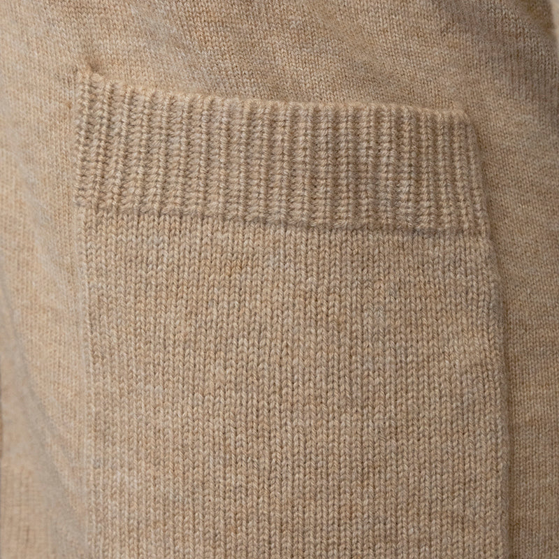 Marc Cain Women's Brown Wool Cashmere Knitted Cardigan - Image 4