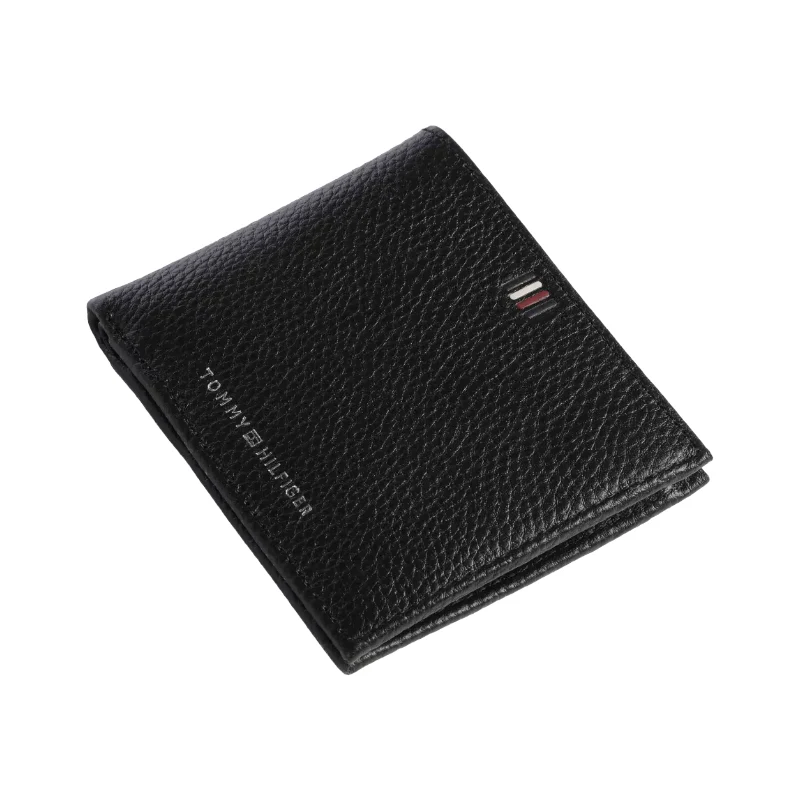 Tommy Hilfiger Black Leather Men's Wallet AM0AK11855 - Image 3